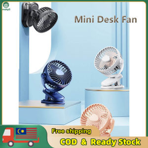 Desk Fan 3 Speed Mini Rechargeable Personal Cooling Fan for Home Office
