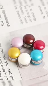 D.S. กระดุมแม่เหล็ก สไตล์มุก ถอดออกได้ ไม่ต้องเย็บใช้งานง่าย เสื้อไหมพรม ผ้าพันคอ กระเป๋า ติดแน่น Magnetic Button