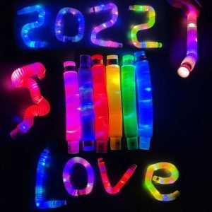 Mainan Anak Light Up Pop Tubes LED/non led  Mainan Anak Pipa LED/non led Pop Pipes