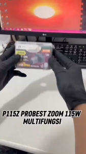 Senter Kepala PROBEST ZOOM 115 WATT P-115Z BATERAI LEPAS PASANG CAHAYA PUTIH BAHAN ALUMINIUM 5000MAH TAHAN 30JAM CHARGER USB TIPE-C ZOOM SUPER TURBO FREE PENUTUP LAMPU