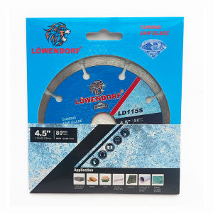 115mm Diamond Dry Segmented Saw Blade Grooved Granite Marble Cutting Tool for Concrete Stone Slicing Angle Grinder 4 1/2inch