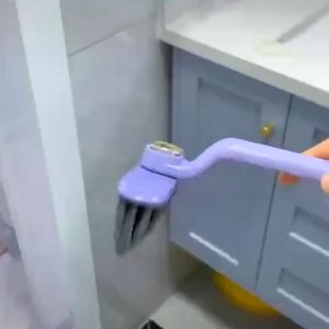 2 In 1 Multifunctional Rotating Cleaning Brush with Hard Bristles/No Dead Corners Gaps Ground Cracks Cleaning and Dust Removal Tools