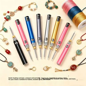 Digital Display Wire Trimming Pen Handheld Cordless For Braiding
