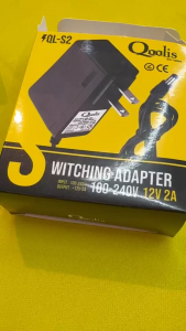 สินค้าใหม่ คุณภาพดี 21003   12V 2.0A Adapter QL-2 อะแดปเตอร์กล้องวงจรปิด DC 5.5 x 2.5MM