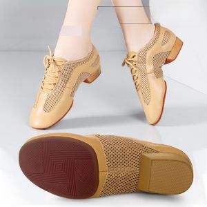 Betty Mary Professional Latin Modern Dance Shoes Nude Womens Mens Adult Dance Shoes Flat Heel Summer 2022 Bella Dancers