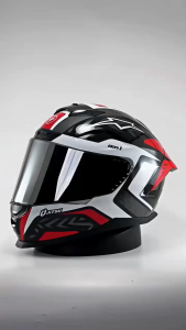 HELM JITSU FULL FACE TERBARU AIR 1 MOTIF KEKINIAN COWOK KEREN HELMET 2024 SNI