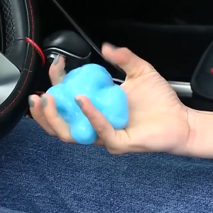 HOL 1pc Car interior dust remover gel mucus cleaning magic dust remover glue car vent computer keyboard dirt cleaner