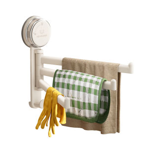 MOSHANG | Suction Cup Rotatable Draining Rack Shelf