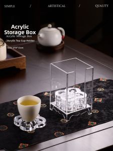ZHIXIAO | Transparent Acrylic Thickened Storage Box Large Capacity