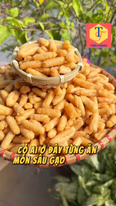 Bánh sâu gạo Sâu quẩy gạo (1KG) Sâu dâu Ít ĐườngÍt Ngọt giòn ngon đặc sản nam định