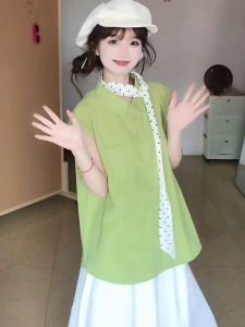 YUEZHONGWEI | Bộ Đồ 2 Mảnh Phong Cách Hàn Quốc Trẻ Trung