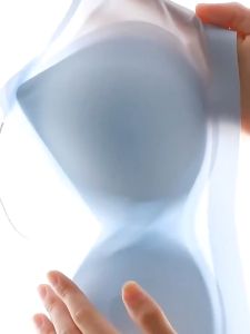 KOALA ชุดชั้นในสตรีไร้รอยต่อผ้าไหมน้ำแข็งบางเฉียบสำหรับฤดูร้อน เสื้อชั้นในสำหรับนอนหน้าอกใหญ่ระบายอากาศแบบบาง ชุดชั้นใน บรา