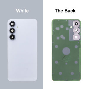 For Samsung A35 5G A556B Back Glass Battery Cover Rear Door Housing Panel Repair Parts with Camera Lens Frame