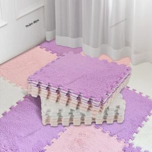 20 Miếng Thảm Chơi Cho Bé Chất Liệu Xốp EVA Mềm Ghép Nối Chống Trơn Trượt Thảm Chơi Cho Trẻ Em Thảm Sàn Thể Thao Giáo Dục Cho Phòng Gia Đình Kích Thước 30x30cm