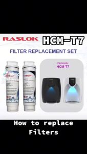RASLOK Water Filters Replacement Set for HCM-T7