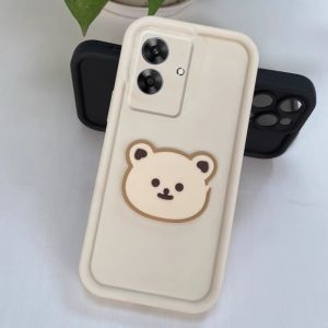 ใหม่ เคส Phone Case Realme Note 60x Realme C75 Realme 12X 12+ 12 Pro+ Plus 5G 4G Ins หมีแฟชั่นการ์ตูนน่ารัก เคสโทรศัพท์ รวมทุกอย่างป้องกันการตกกันกระแทก2025