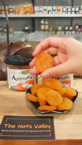 Mơ Sấy Dẻo Không Đường Nhập Khẩu Thổ Nhĩ Kỳ – Ăn Vặt Healthy – Dried Apricot The Nuts Valley Trọng Lượng Gross Cả Bì