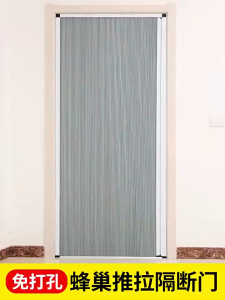 Pintu Lipat Honeycomb Folding Door PVC Sliding Door Partition Door Waterproof Home Divider