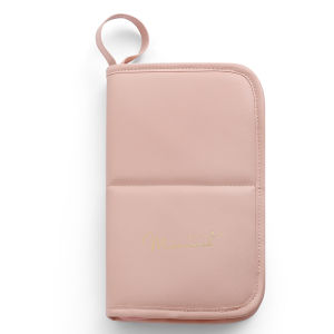 Du Lịch Di Động Tinh Gấp Túi Đựng Cọ Trang Điểm Đứng Lên Thêu Dụng Cụ Bút Chì Kẻ Lông Mày Túi Bảo Quản Nhỏ Gọn Tổ Chức