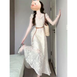 QINGMUZI | Vintage Stylish Elegant Cheongsam Slim Fit Summer Dress