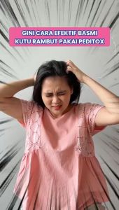 PEDITOX 50 ml - Penghilang Kutu Rambut / Pembasmi Kutu Rambut / Kutu / Perawatan Rambut