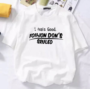 Áo Thun Cotton Trắng Tay Ngắn Dáng Rộng Phong Cách Mỹ Thời Trang Mùa Hè Thường Ngày in Họa Tiết 3D Thoáng Khí Thoải Mái