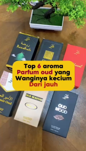 PARFUM OUD SERIES SPRAY 35ML BPOM NON ALKOHOL Minyak Wangi Natural Spray Eau de Perfume Tahan Lama