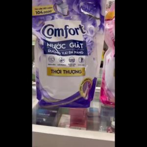 Nước giặt Comfort dưỡng vải đa năng EN130 hương thanh lịch thời thượng lưu hương dài lâu túi 3.6kg