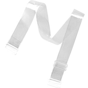 AIMO | Transparent Adjustable Strap Invisible Anti-Slip Bra Bandeau Replacement Strap Comfortable Seamless Underwear Shoulder Strap