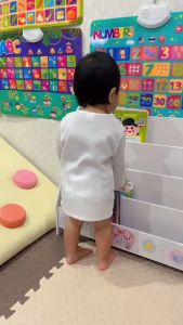 ชั้นวางหนังสือเด็ก ชั้นหนังสือเด็ก ชั้นวางหนังสือโชว์ปก ชั้นวางหนังสือนิทานเด็ก (ขนาด 23x60x56 วัสดุทำจากไม้) ชั้นวางหนังสือ ชั้นวางหนังสือ ไม้ - Lazada