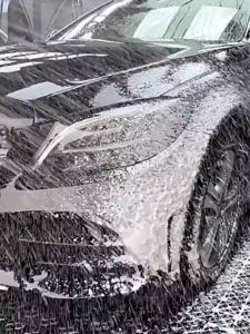 เครื่องพ่นโฟม2L กระป๋องฉีดโฟมแรงดันอากาศแบบแมนนวล บัวรดน้ำโฟมรูปพัด ทนกรดและด่าง 2 ลิตร เครื่องโฟมในครัวเรือน+180x60CM ผ้าลากน้ำ (จัดส่งจากประเทศไทย)