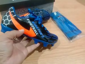Sepatu Sepak Bola Anak Laki Laki Usia Paud Tk Sd Smp Umur 2-10 Tahun Gratis Kaos Kaki -UMMIBLA73020211136