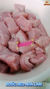 [Xách Quà 6 Gói 220g] Cơm Cháy Chà Bông - Nếp Cái Hoa Vàng - Ruốc Heo Nhà Làm Túi Riêng