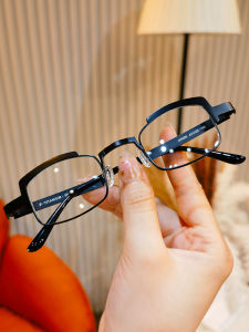 BULLE DE SAVON | Lightweight Square Semi-Arch Glasses Frame