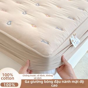 BEIPIN | Antibacterial Quilted Cotton Mattress Protector
