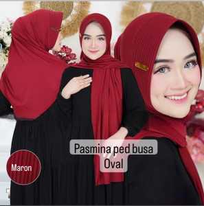 HIJAB PASMINA INSTAN OVAL PET BUSA
