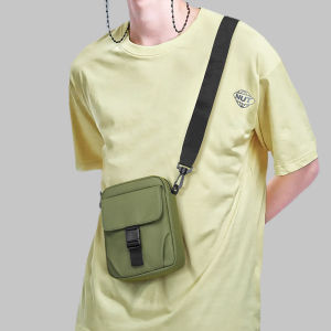 HK Water Repellent Messengers Bag for Men Green Sling Crossbody Bags Casual Mens Shoulder Bags Satchel for Wallet Purse Mobile Phone Keys