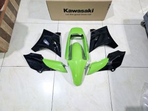 TERMURAH BODY SET NINJA SS HIJAU MUDA SURIKEN ORIGINAL KAWASAKI