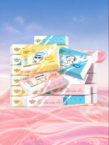 COROU | Soft Creamy Moisturizing Baby Facial Tissues 4 Layers 88 Counts 24 Packs