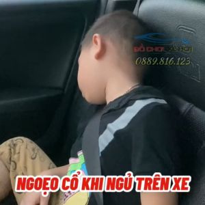 Gối tựa đầu chống mỏi cổ khi ngủ kiêm giá đỡ điện thoại trên xe ô tô A05