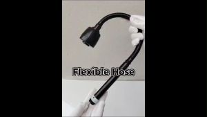 SUS304 Stainless Steel Flexible 360° Rotating Tube Faucet Replacement Hose Spout Pipe Kitchen Paip Air Sinki Dapur