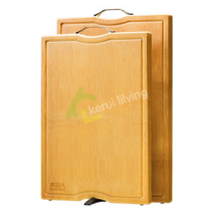 เขียงไม้เนื้อแข็ง เขียงไม้ไผ่ เขียง Bamboo cutting board เขียงไม้ เขียงทำอาหาร ขนาดเล็ก/ใหญ่ ทรงสี่เหลี่ยม เขียงครัว มีที่หิ้ว แข็งแรง ทนทาน