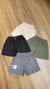 Celana Pendek Anak Perempuan HotPants Katun Motif Kancing Depan Usia 3 - 10 Tahun Nomenakids 4416