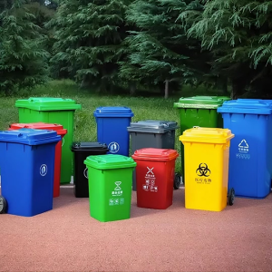 ถังขยะ 30L 50L 100L 120L ถังขยะฝาเรียบ มีล้อ ถังขยะมีฝาปิด ฝาเรียบ ถังขยะ สวยงาม ไซส์ใหญ่ ถังขยะฝาปิด ถังขยะพลาสติก