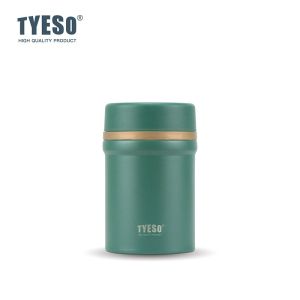 TYESO | TYESO 450ml/600ml Thermal Food Jar 316 Stainless Steel Vacuum Flasks Office Workers Portable Hot Cold Stewing Cup Water Bottles