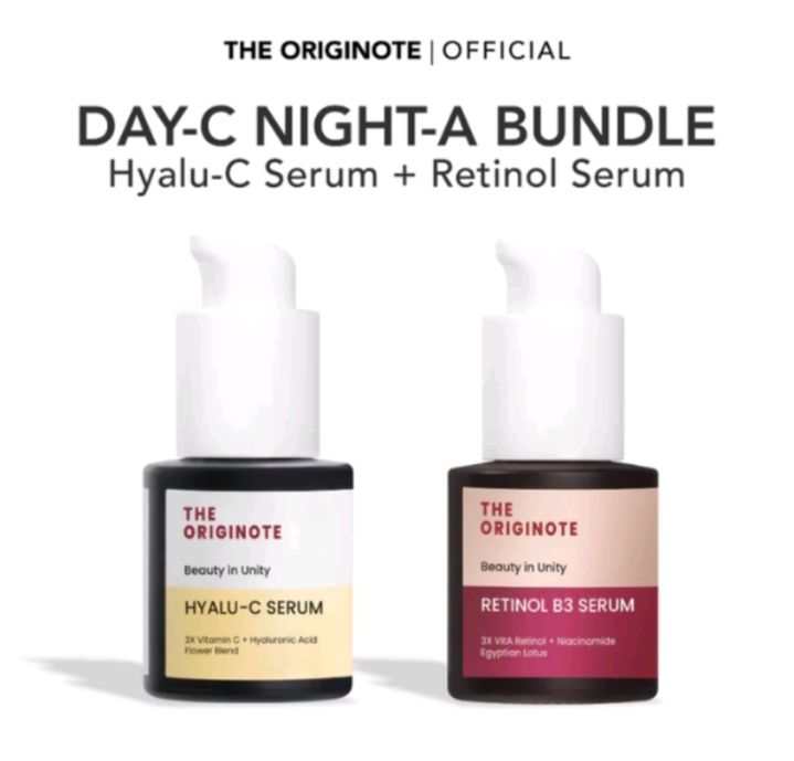 RRS ️ THE ORIGINOTE - Hyalu-C Serum and Retinol Serum | The Face Serum ...