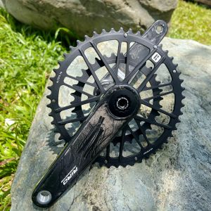 RIRO Carbon Fiber Crank Road Bike 29MM 11/12 Speed 50-34/52-36/53-39T SH Direct Mount/110/130BCD Bicycle Crankset Chainrings