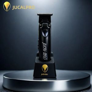 Máy Cắt Tỉa Tóc Chuyên Nghiệp Cho Nam JUCAI JP-02 Lưỡi Dao DLC Động Cơ Không Chổi Than 7200 Vòng/phút Kèm Đế Sạc.