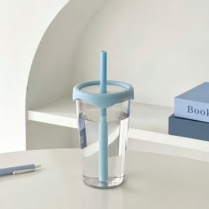 Summer Aesthetic Drinking Straw Lid Cup