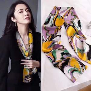 Khăn lụa thắt áo sơ mi
